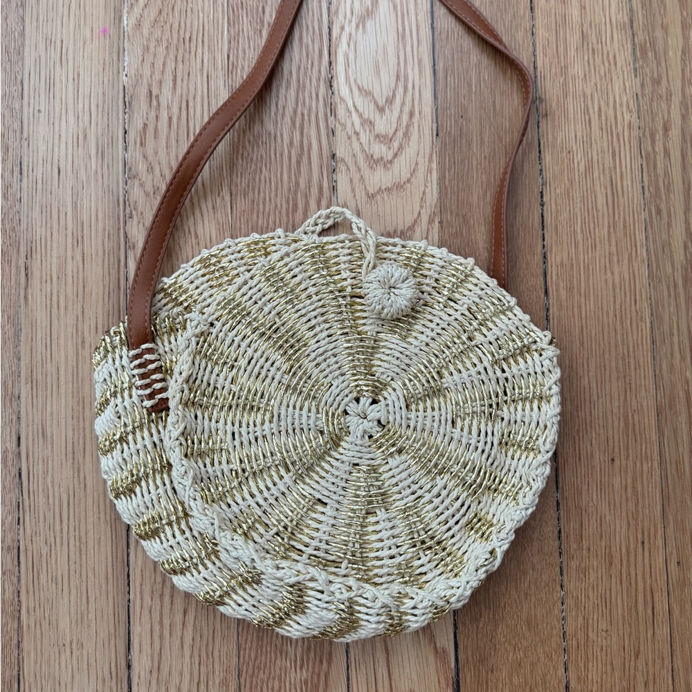 American Eagle / Woven Round Bag